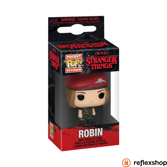 Funko Pocket Pop!: Stranger Things Season 4 S2 - Hunter Robin Vinyl Figure Keychain