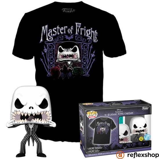 POP & TEE: Disney- Jack Skellington- L