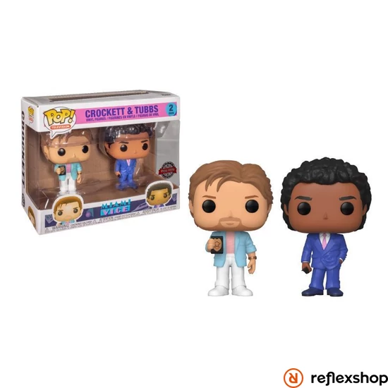 FunkoPOP!-Miami Vice Crockett & Tubbs 2Pk