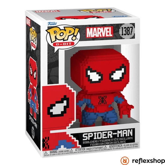 Funko POP! 8-Bit: Marvel - Spider-Man figura #1387