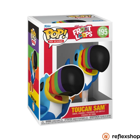 Funko POP! Ad Icons: Kelloggs - Toucan Sam Flying figura