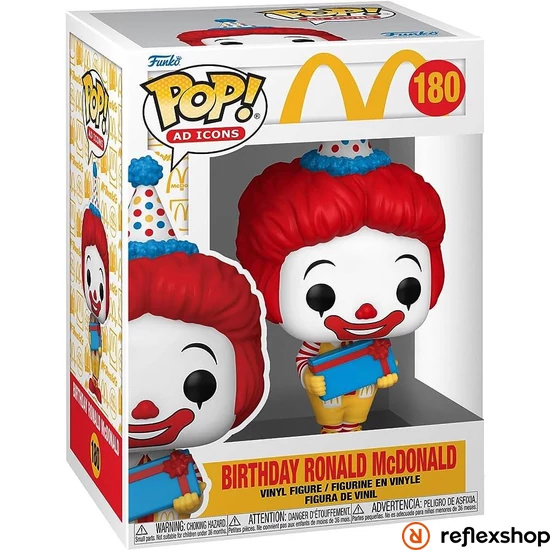 Funko POP! Ad Icons: McDonalds - Birthday Ronald figura