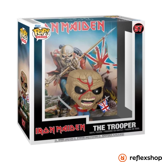 Funko POP! Albums: Iron Maiden - The Trooper figura #57