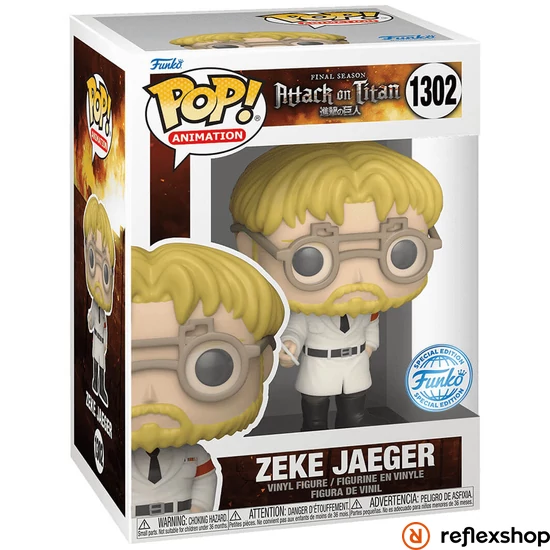 Funko POP! Animation: Attack on Titan - Zeke Jaeger (SE) figura #1302