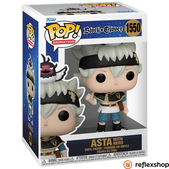 Funko POP! Animation: Black Clover - Asta w/Nero figura