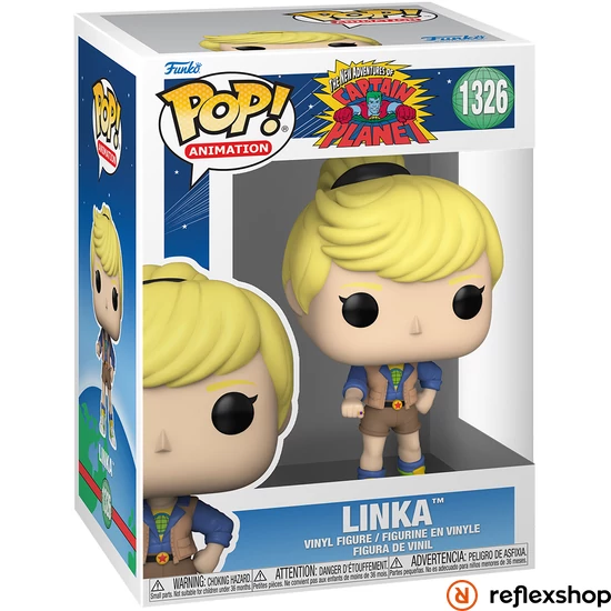 Funko POP! Animation: Captain Planet - Linka figura