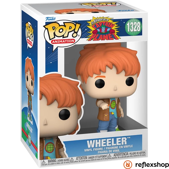 Funko POP! Animation: Captain Planet - Wheeler figura