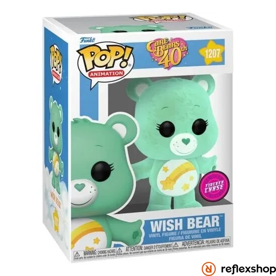 Funko Pop! Animation: Care Bears 40th Anniversary - Wish Bear* #1207 Vinyl Figure chase