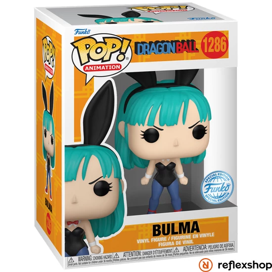 Funko Pop! Animation: Dragon Ball - Bulma (Bunny) (Special Edition) #1286 Vinyl Figure