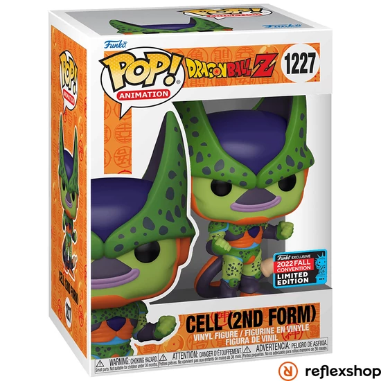 Funko Pop! Animation: Dragon Ball - Cell (2nd Form) (Convention Limited Edition) #1227 Vinyl Figure #1227