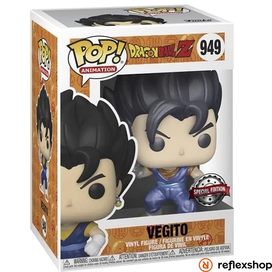 Funko Pop! Animation: Dragon Βall Z S9 - Vegito (Metalic) (Special Edition) #949 Vinyl Figure