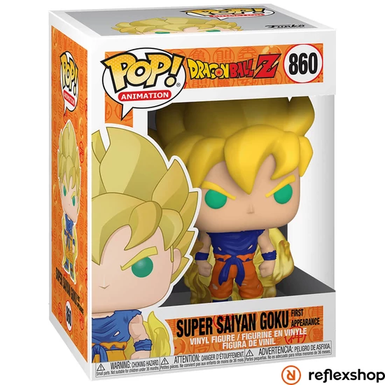 Funko POP! Animation: Dragon Ball Z - Super Saiyan Goku figura #860