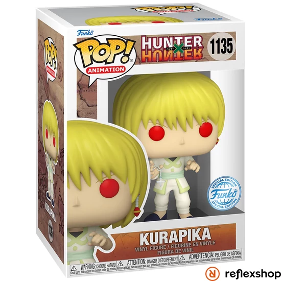 Funko Pop! Animation: Hunter x Hunter - Kurapika (Special Edition) #1135 Vinyl Figure