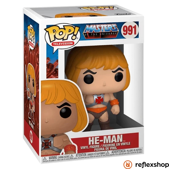 Funko POP! Animation: Masters of the Universe - He-Man figura #991