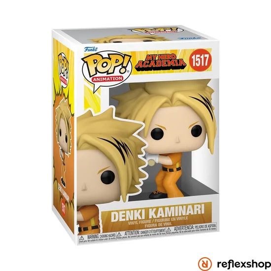 Funko POP! Animation: My Hero Academia: Hero League Baseball - Denki figura #1517