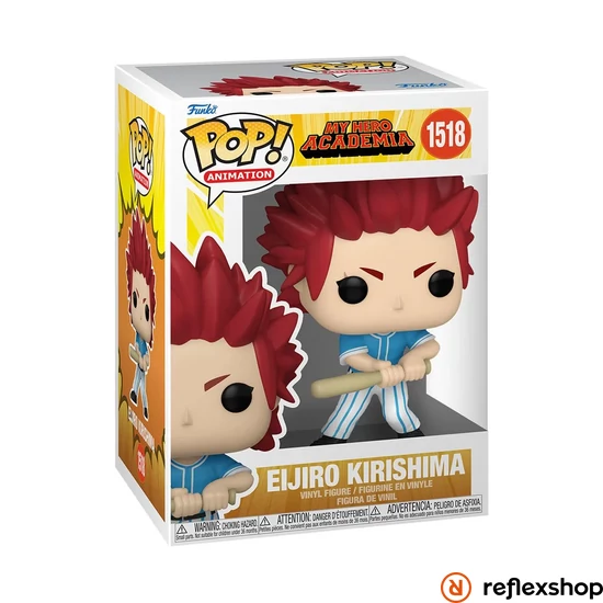 Funko POP! Animation: My Hero Academia: Hero League Baseball - Kirishima figura #1517