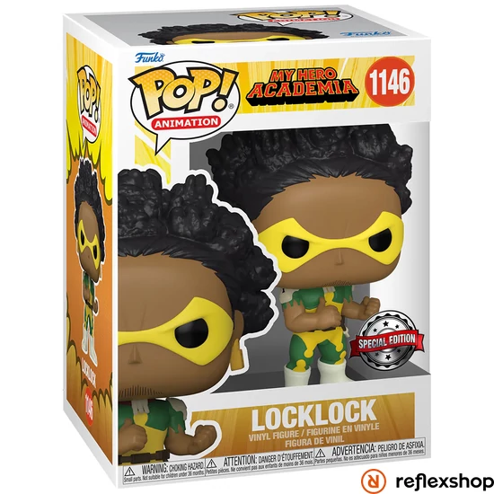 Funko Pop! Animation: My Hero Academia S9 - Locklock (Special Edition) #1146 Vinyl Figure #1146