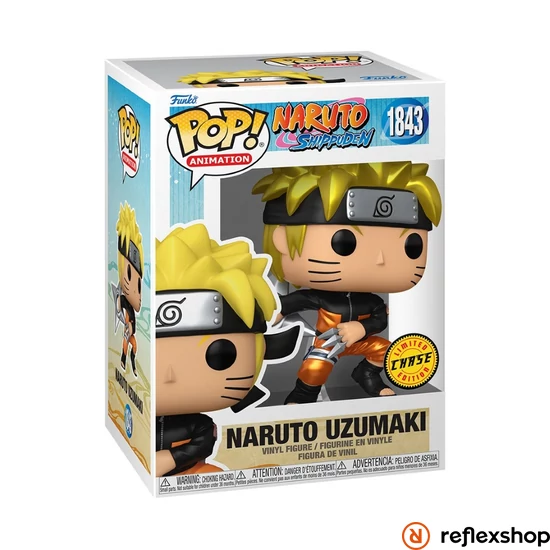 Funko POP! Animation: Naruto: Shippuden - Naruto (Shrkn) chase figura