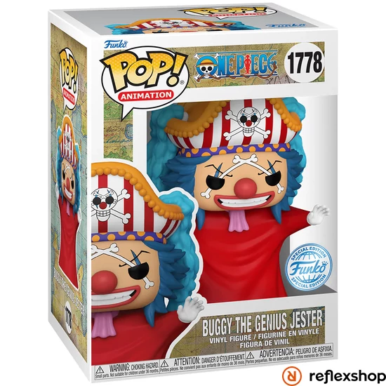 Funko POP! Animation: One Piece - Buggy figura