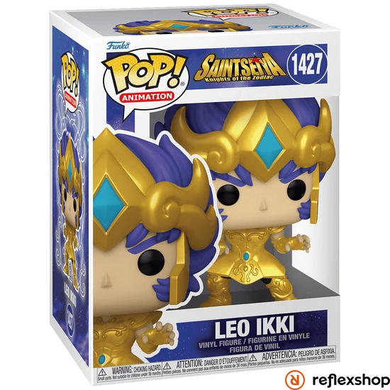 Funko POP! Animation: Saint Seiya - Gold Leo Ikki figura