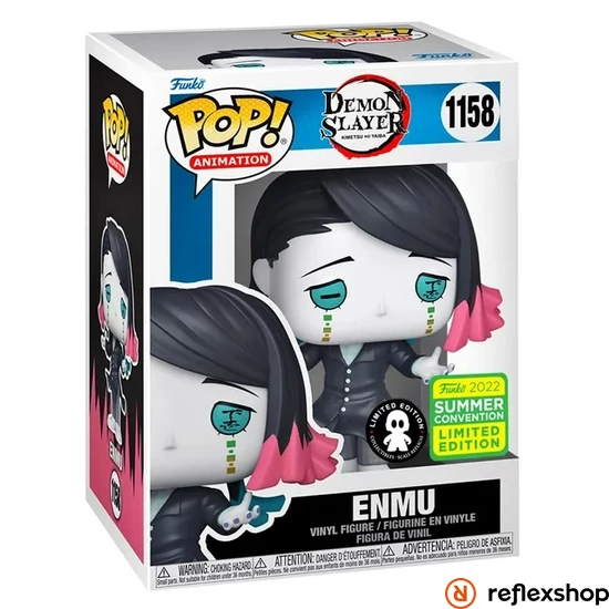 Funko Pop! Animation: Demon Slayer Kimetsu No Yaiba - Enmu (Convention Limited Edition) #1158 Vinyl Figure #1158