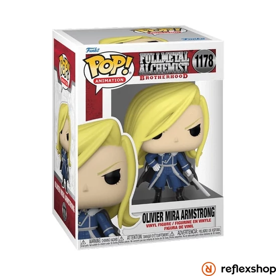 Funko POP! Animation: Fullmetal Alchemist: Brotherhood- Olivier Armstrong figura #1178