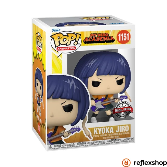 Funko Pop! Animation: My Hero Academia S9 - Kyoka Jiro (with Guitar) (Special Edition) #1151 Vinyl Figure #1151