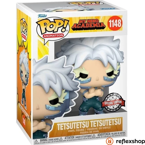 Funko Pop! Animation: My Hero Academia - Tetsutetsu Tetsutetsu (Special Edition) #1148 Vinyl Figure. #1148