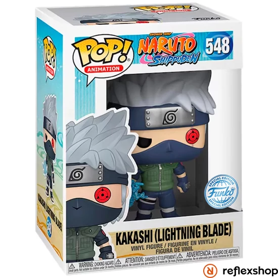 Funko POP! Animation: Naruto Shippuden - Kakashi (Lightning Blade) (Special Edition) #548 Vinyl Figure #548