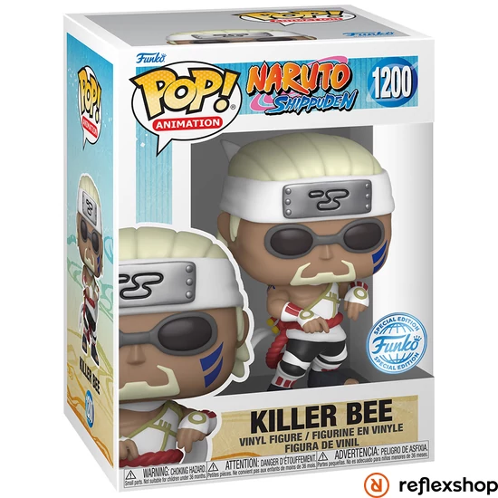 Funko Pop! Animation: Naruto Shippuden - Killer Bee* (Special Edition) #1200 Vinyl Figure. #1200