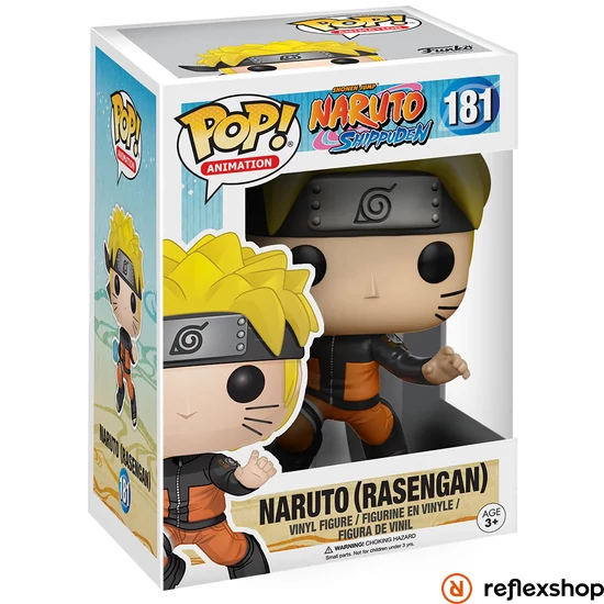 Funko POP! Animation: Naruto Shippuden - Naruto Rasengan figura #181