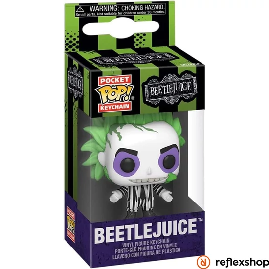 Funko POP! Beetlejuice - Beetlejuice kulcstartó