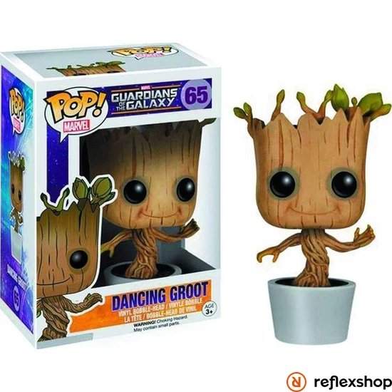 Funko POP! Bobble Marvel: Guardians O/T Galaxy - Dancing Groot figura