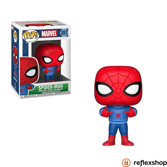 Funko POP! Marvel: Holiday Spider-Man figura #397