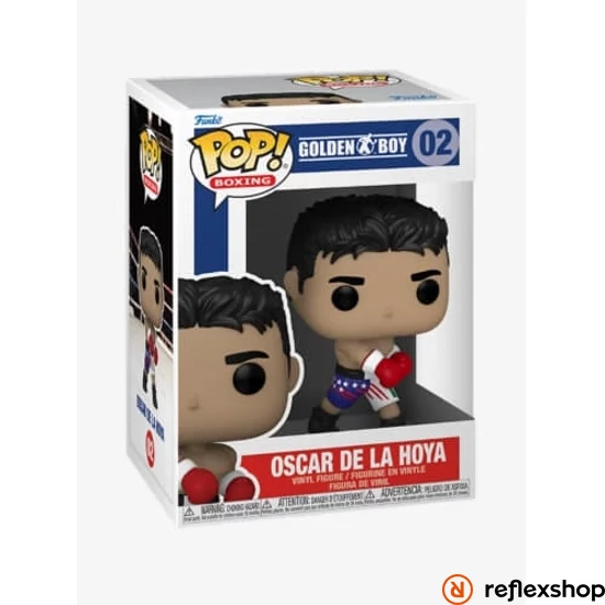 Funko Pop! Boxing: Golden Boy - Oscar De La Hoya #02 Vinyl Figure