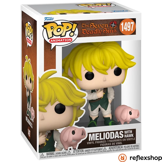 Funko POP!&Buddy: The Seven Deadly Sins - Meliodas w/Hawk