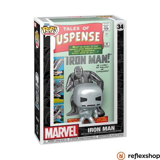 Funko POP! Comic Cover: Marvel - Iron Man figura #34