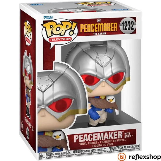 Funko POP! TV: Peacemeaker - Peacemeaker with Eagly figura #1232