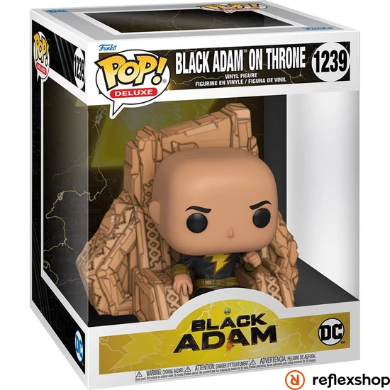 Funko Pop! Deluxe: DC Black Adam - Black Adam on Throne #1239 Vinyl Figure