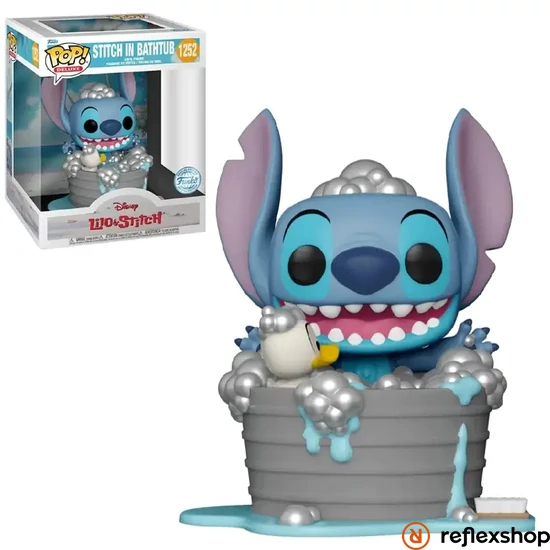 Funko Pop! Deluxe: Disney Lilo & Stitch - Stitch in Bathtub (Special Edition) #1252 Vinyl Figure