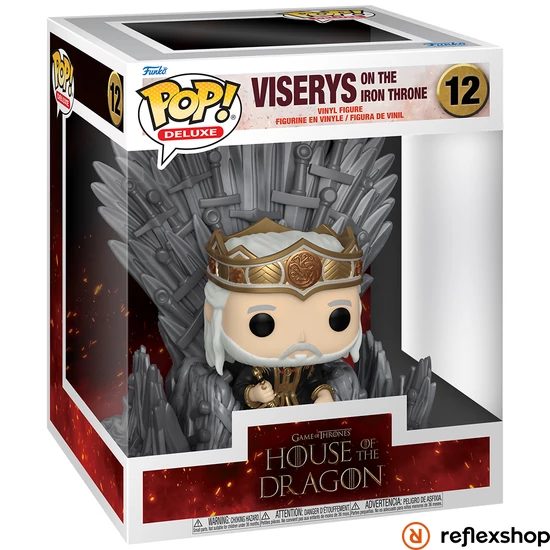 Funko POP! Deluxe: House of the Dragon - Viserys on Throne #12