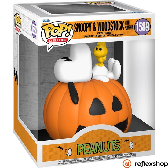 Funko POP! Deluxe: Peanuts - Snoopy w/Woodstock figura #1589