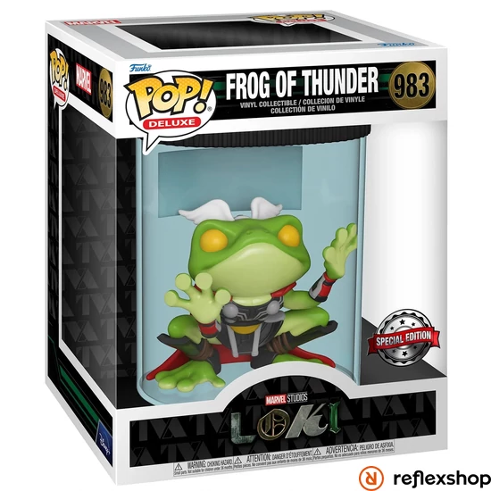 Funko POP! Deluxe Marvel: Loki - Frog of Thunder figura #983