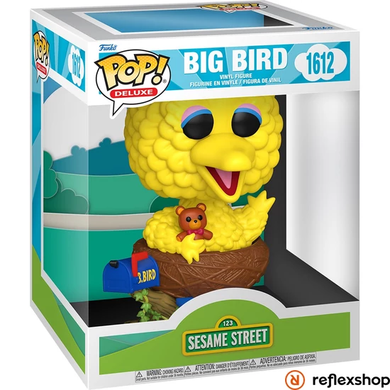 Funko POP! Deluxe: Sesame Streed S3 - Big Bird in nest figura