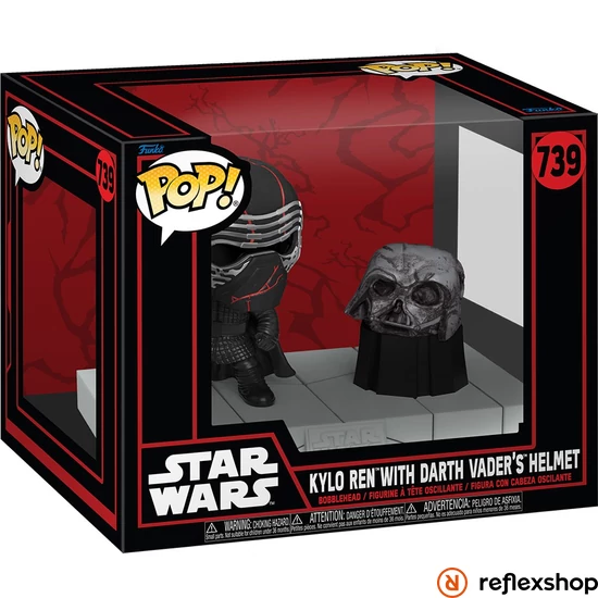 Funko POP! Deluxe: Star Wars Darkside - Kylo Ren figura #739