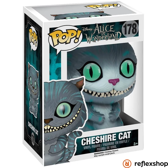 Funko POP! Disney: Alice in Wonderland - Cheshire Cat figura #178