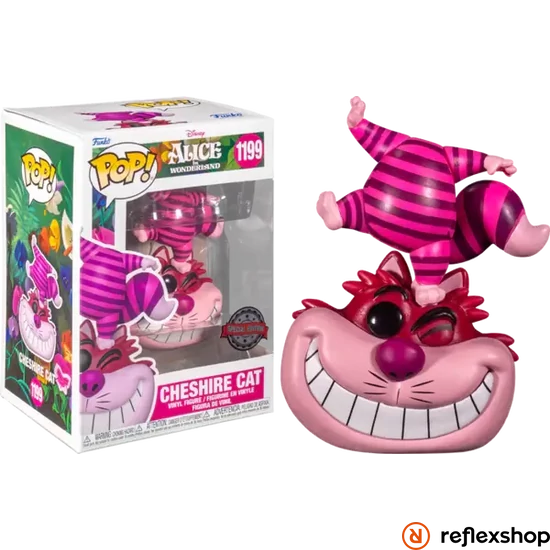 Funko Pop! Disney: Alice in Wonderland - Cheshire Cat* (Standing on Head with) (Special Edition) #1199 Vinyl Figure