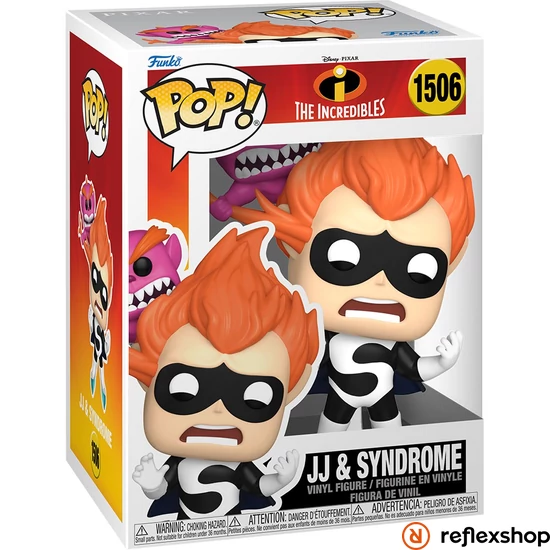 Funko POP! Disney: Incredibles 20th - JJ & Syndrome figura