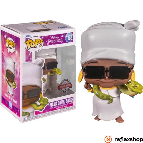 Funko Pop! Disney: Princess & Frog - Mama Odi W/ Snake (Special Edition) #1183 Vinyl Figure