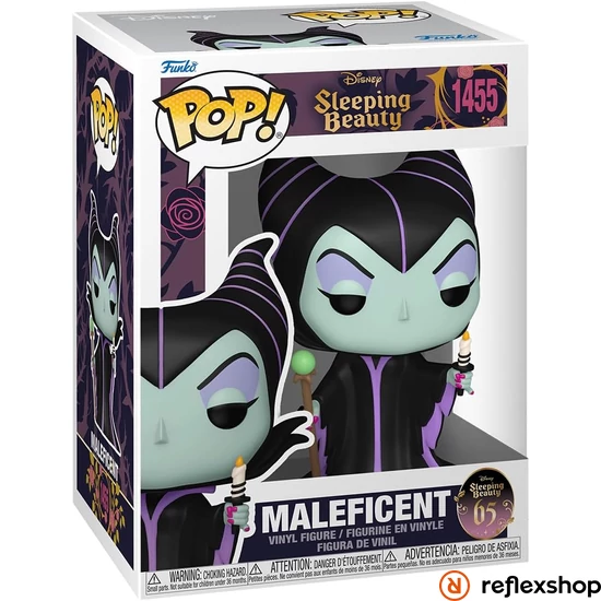 Funko POP! Disney: Sleeping Beauty 65th - Maleficent w/Candle figura